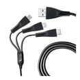 thumbnail image 1 of Cable Duplimax 3 en 1 Micro USB, Tipo C y Lightning, 3A/18W 1.5m, 1 of 4
