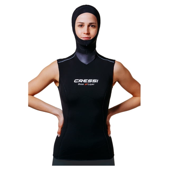 Chaleco con Gorro CRESSI Hood Vest Neopreno 2.5 mm Mujer S