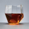 thumbnail image 3 of Taza con tapa triangular geométrica creativa, vaso de whisky de vidrio de borosilicato alto, herramienta de barra de cocina con personalidad, 3 of 4