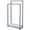 Nickel, variant on Kingston Brass SCC8263 Edenscape 33-5/8 Inch Freestanding Pedestal 2-Tier Towel Rack with Wooden Shelf in Antique Brass