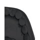 thumbnail image 4 of Juego 2 Sillas Galerias El Triunfo Terciopelo Con Descansabrazos Diseño Bolas En Orilla Negro, 4 of 5
