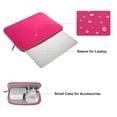 thumbnail image 2 of Funda para Laptop MOSISO 13.3" de Neopreno con Bolsillo Pequeño Rojo Rosa, 2 of 6