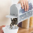 thumbnail image 4 of WRKEKC Clearance Stackable 2.6L Airtight Kitchen Storage Bin - Dual-Compartment Grain Dispenser for Rice/Flour (Food-Safe BPA-Free), 4 of 7