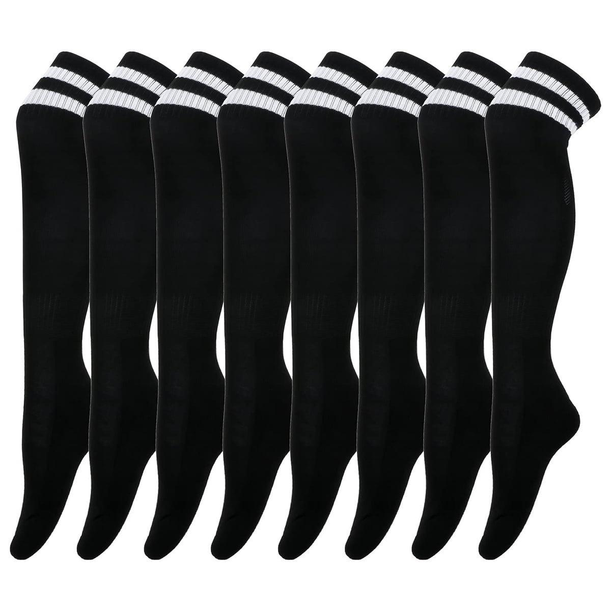 Grip Socks Soccer Kids Football Socks Calf Socks With Silicone Anti-slip  Strip Pressurized Protection Stretch Woven Suitable for Running Football  show