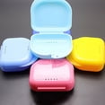 thumbnail image 2 of Chicmine False Tooth Retainer Denture Storage Case Box Tooth Container Tray Denture box, 2 of 6