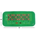 thumbnail image 2 of GSE Games & Sports Expert Casino Roulette Tabletop Layout Mat with Carrying Bag Non-Slip Rubber Roulette Table Top Mat for Family/Friends Parties Casino Night, 2 of 5