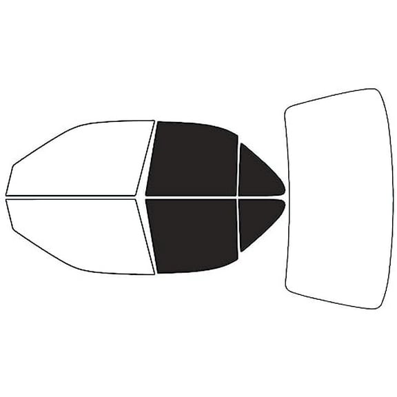 Avery Dennison NR Nano Ceramic IR Window Tint Kit Compatible with Nissan Sentra 1995-1999 - Back