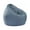 Grey, variant on LNGOOR Bean Bags (No Filler) Storage Bean Bag Chair for Adults and Kids Recliner Gaming Adult Bean Bag for Home Living Room Zipper Storage Beanbag 27.6x31.5”