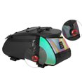 thumbnail image 4 of Yimiti Waterproof Bike Pannier Bag Saddle Bag Bike Rack Bag Bike Trunk Bag,Multicolor 40*17*18, 4 of 8