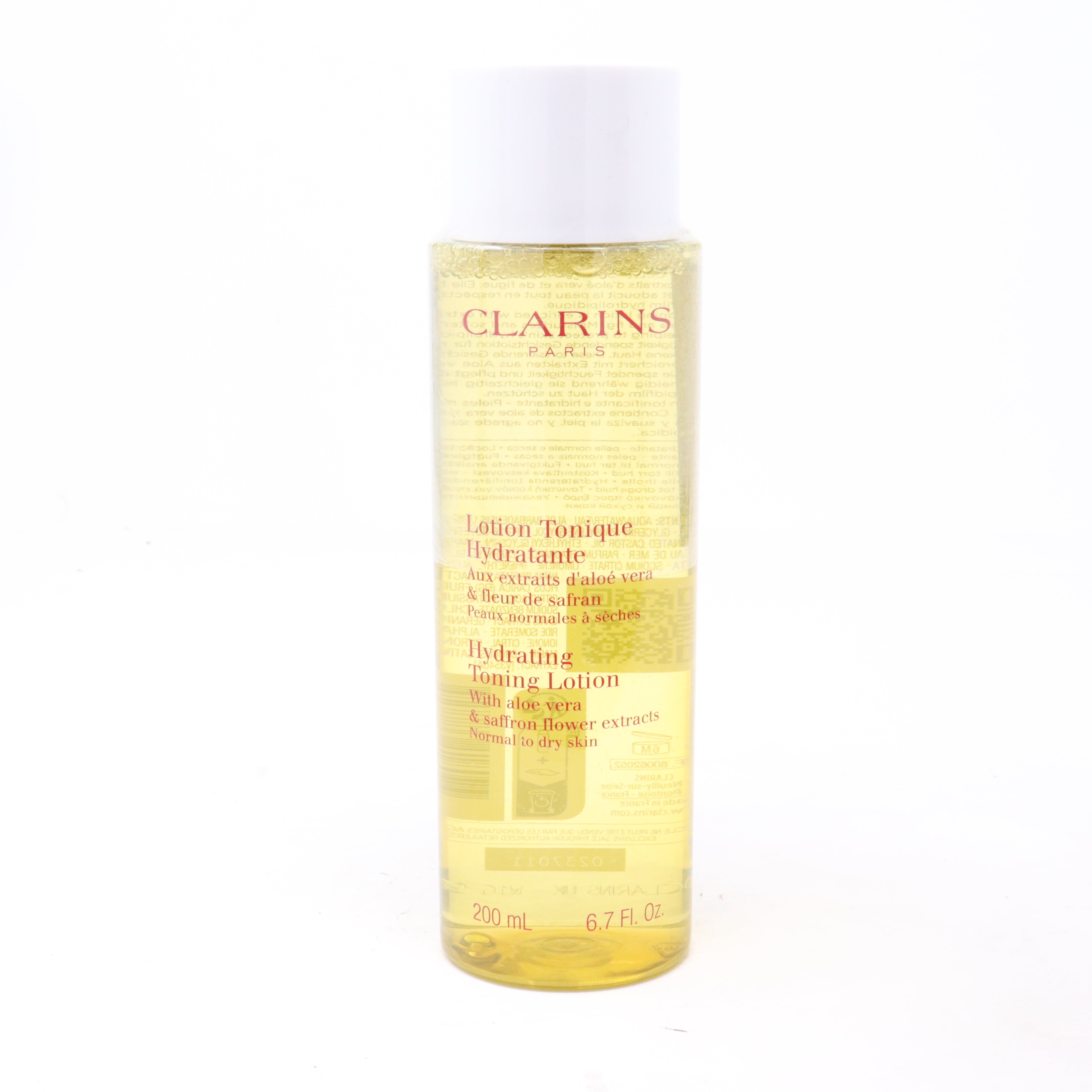 Clarins Hydrating Toning Lotion For Normal To Dry Skin 6.7 oz