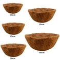 thumbnail image 6 of Flower Pot 20-40cm Hanging Basket Liner Coco Fiber Replacement Flowerpot 2pcs Lining For Home Furnishings Coconut, 6 of 11