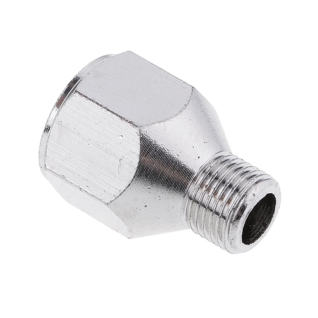 para Aerógrafo, Adaptador de Conexión Hembra BSP de 1/4'' a Macho BSP de 1/8''.