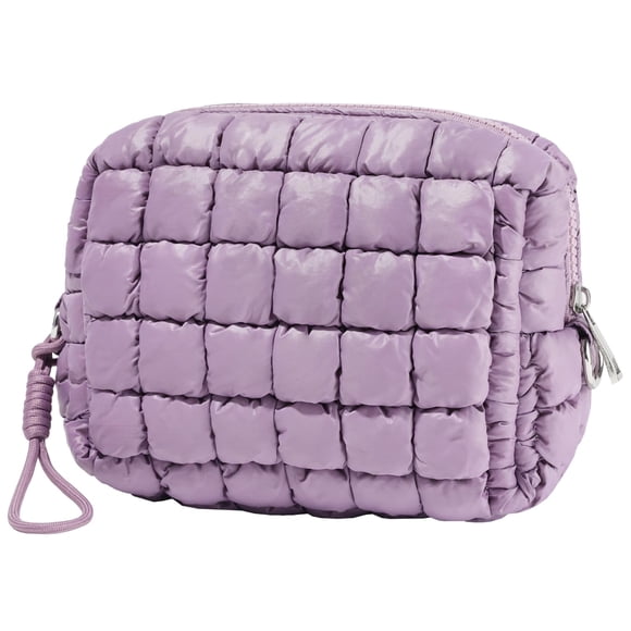 Bolsa de cosméticos Unilily Puffy acolchada de 10 x 15 x 20 cm, grande
