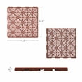 thumbnail image 5 of Pure Garden 6-Pack Polypropylene Interlocking Deck Tiles (Terracotta), 5 of 5
