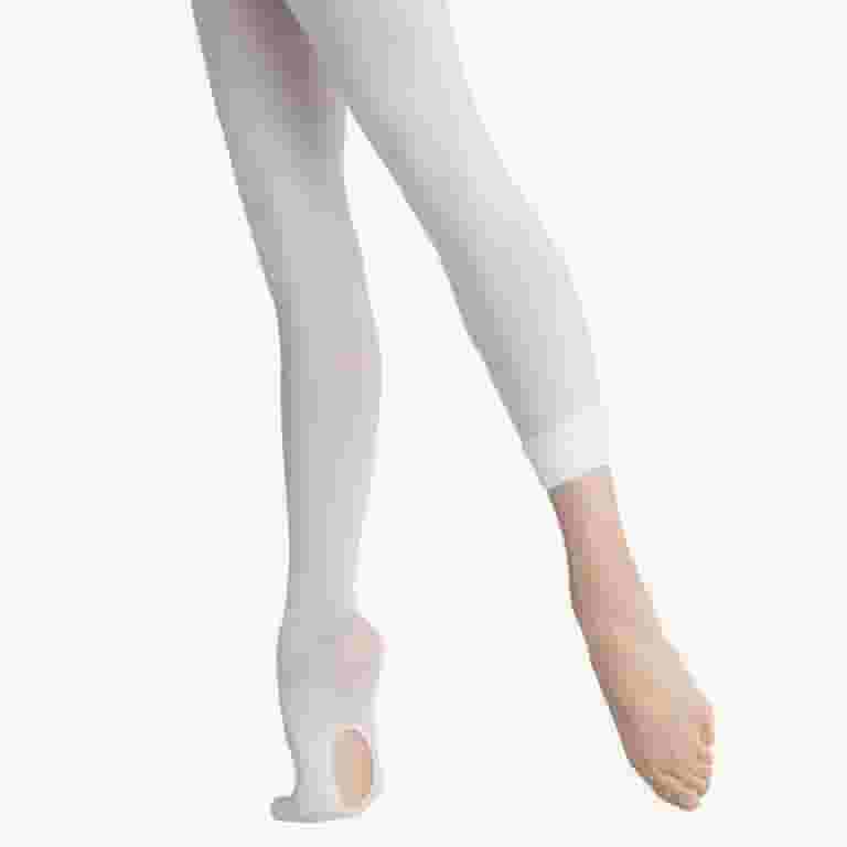 OVINYER Toddler Ballet Tights Girls Dance Tights Convertible Tight