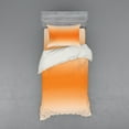 thumbnail image 2 of Ambesonne Ombre Bedding Set 4 Pcs, Sun Summer Girly, Queen, Orange, 2 of 3