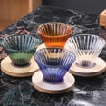 thumbnail image 4 of V60 Glass Coffee Dripper Coffee Server Set Coffee Funnel Dripper Heat Resistant Coffee Pot Pour Ove, 4 of 5