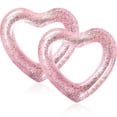 thumbnail image 1 of Flota para piscina Sumind Heart de Water Floats, 120 x 100 cm, 2 unidades, 1 of 7
