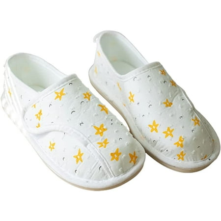 

PIKADINGNIS Women s Slippers Adjustable Closure Moisture Wicking Cotton House Slides Slip On Indoor Outdoor Shoes