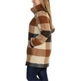 thumbnail image 3 of Pendleton Ladies’ Wool Blend Walker Jacket | Large, Charcoal/Camel plaid, 3 of 5