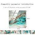thumbnail image 5 of Goory 10-100 PIECE Art Peel and Stick Wall Sticky Backsplash Vinyl Waterproof Removable Tile Sticker Decals for Bathroom & Kitchen, 5 of 9