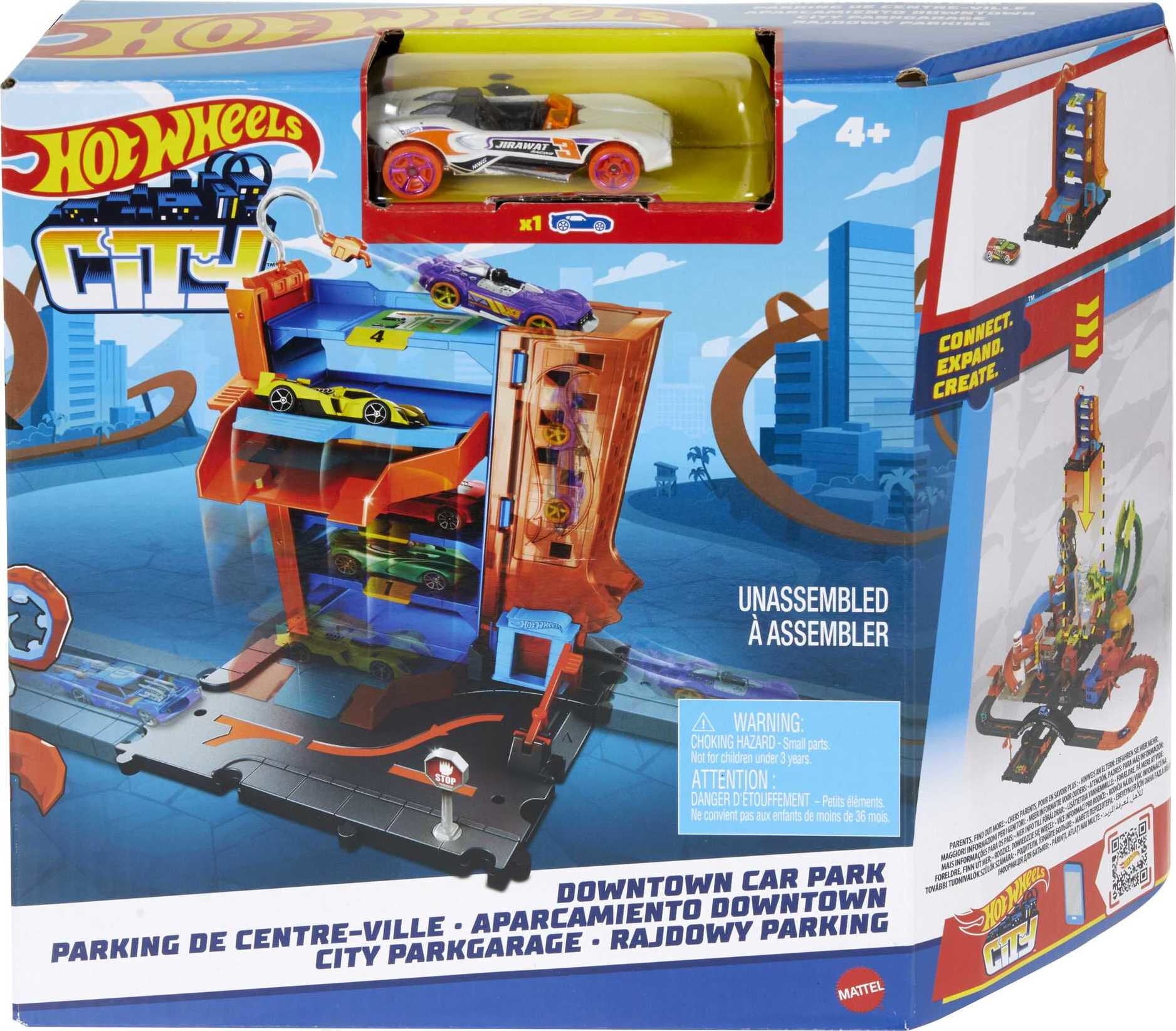 Hot Wheels City Downtown Car Park Playset Gift For Kids Ages 4 To 8 Walmart Com Hot Wheels City Downtown Car Park Playset Gift For Kids Ages 4 To 8 Walmart Com