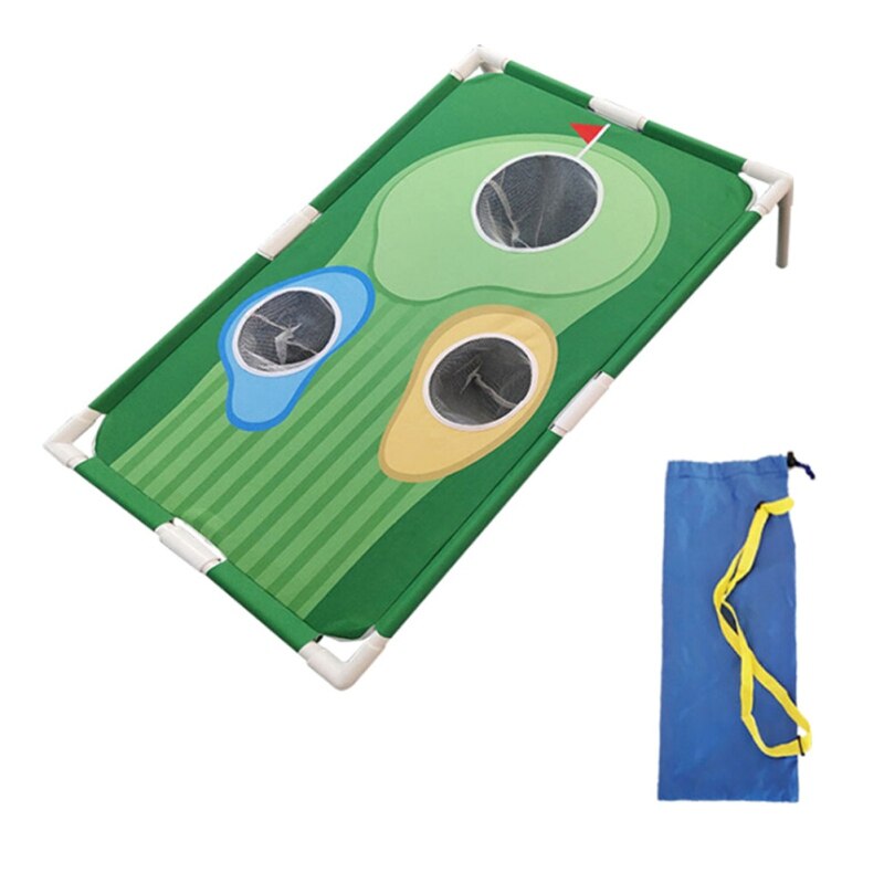 Golf Chipping Practice Net Golf PopUP Chipping Pitching Cages Mats