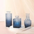 thumbnail image 2 of Fairy Set of 18 Bud Vases for Flowers, Vintage Clear Glass Vases Small Vases for Centerpieces, Multiple Sizes, Blue, 2 of 5