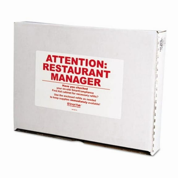 First Aid Only  SmartCompliance ez Refill System First Aid Cabinet Refill for Food Svc  136 PCS