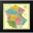 thumbnail image 2 of Burr 15x15 Black Modern Framed Museum Art Print Titled - Sullivan New York Landowner - Burr 1829, 2 of 5