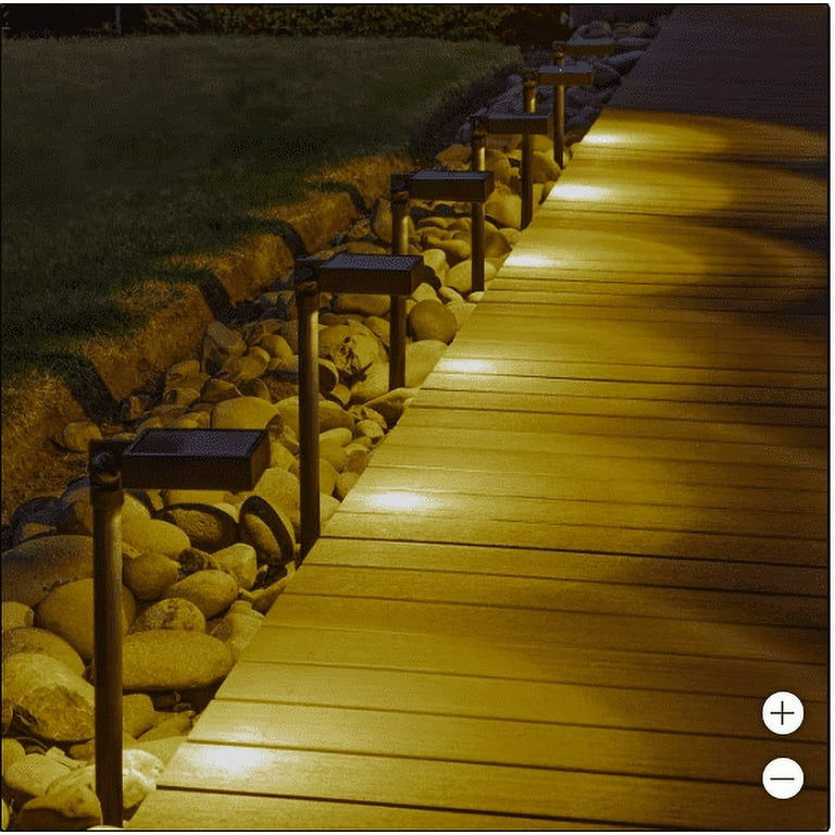 Tommy Bahama Solar LED Pathway Lights, 40 Lumens Adjustable Head