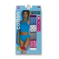 thumbnail image 4 of Fruit of the Loom Women's 6 Pack Assorted Color Cotton Hi-Cut Panties, Assorted, 5, Colors May Vary, 4 of 4