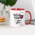 thumbnail image 3 of CafePress - Glass Half Empty Or Full - 11 oz Ceramic Mug - Novelty Coffee Tea Cup, 3 of 4