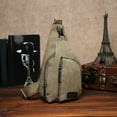 thumbnail image 6 of mtvxesu Over the Shoulder Bags for Women, Canvas Sling Bag Small Crossbody Backpack Hiking Daypack Rucksack for Men Women Outdoor Cycling Travel Travel Tote Bags Work Limited Time Offer, 6 of 8