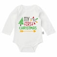 thumbnail image 4 of Likimi Newborn Infant Baby Boys Jumpsuits Long Sleeve Print Pullover Onesie Fashion Casual Comfortable Spring Fall Homewear Size 18-24 Months Red, 4 of 4