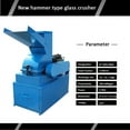 thumbnail image 3 of Medium Hammer Rock Crusher Glass Stone Crush Machine Electric Shatter Grinder Broken Coal Testing Equipment 220V, 3 of 14