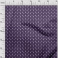 thumbnail image 4 of oneOone Rayon Purple Fabric Christmas Sewing Craft Projects Fabric Prints By Yard 56 Inch Wide, 4 of 5