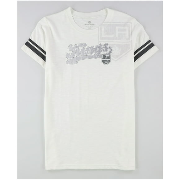 Level Wear T-Shirt Graphique Los Angeles Kings pour Femme, Blanc, X-Large