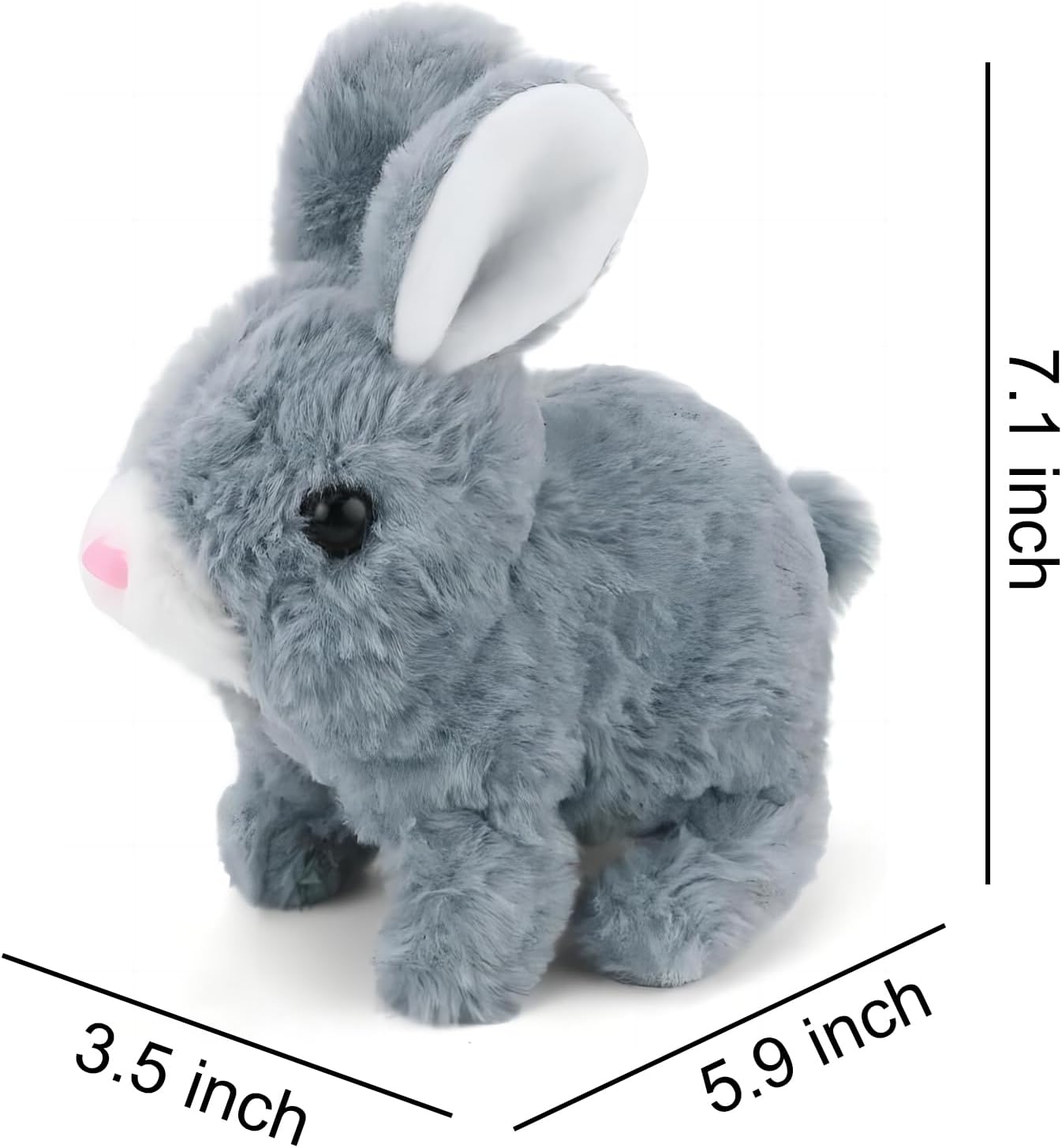 Easter Basket Stuffers for Toddler, Interactive Electronic Bunny