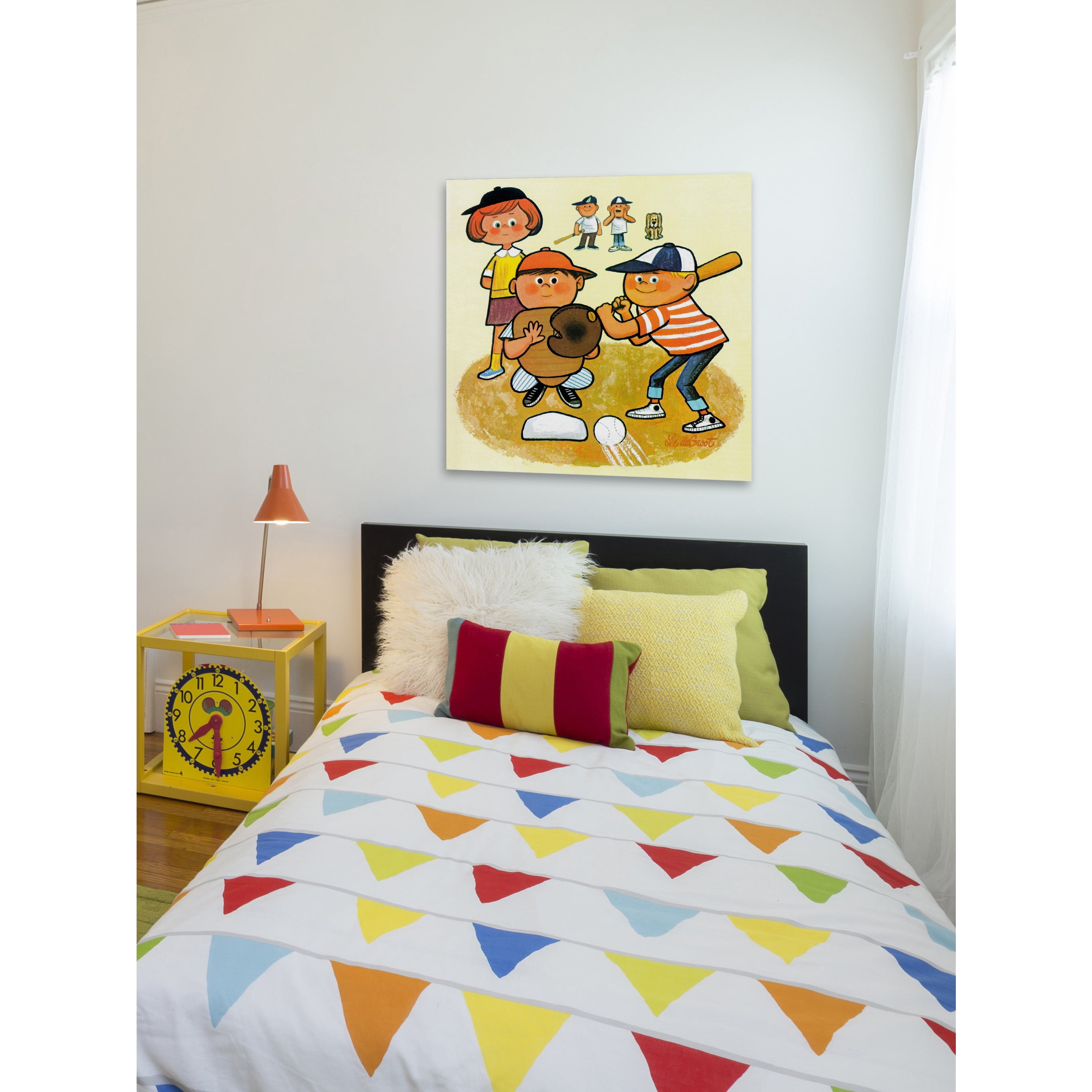 Marmont Hill "Baseball Team" by Curtis Painting Print on Canvas