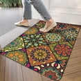 thumbnail image 3 of Moroccan Trellis Area Rug 17x30 in Elegant Taupe - Washable Non-Slip Soft & Thin - Perfect for Kitchen Bathroom Bedroom Entryway, 3 of 6