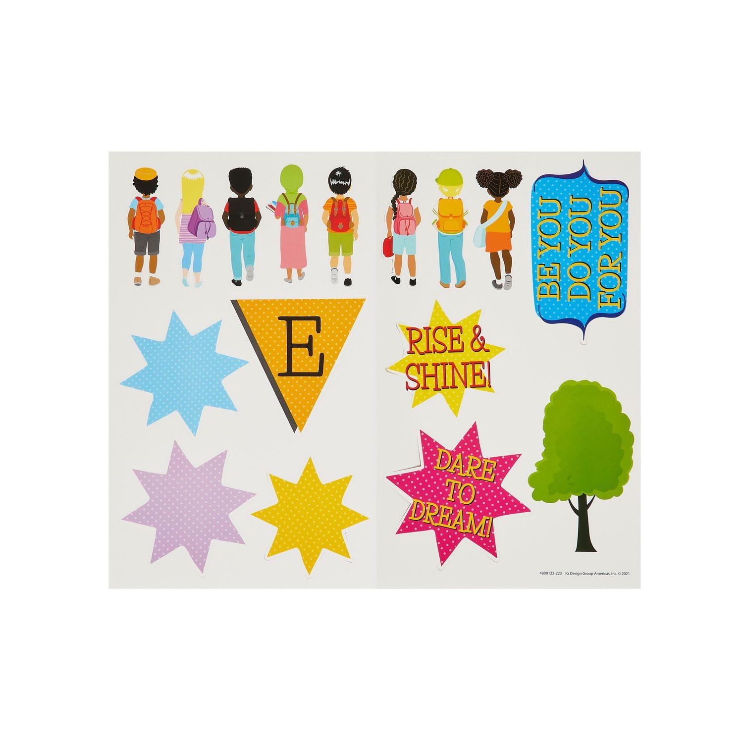 Pen + Gear Motivational Bulletin Board Set, Classroom Décor, Bulletin Board Set