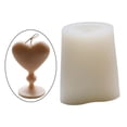 thumbnail image 3 of segolike Candle Mould Handmade Perfume Candle Making Silicone Mold Craft Heart, 3 of 9