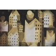 thumbnail image 2 of Klee, Paul 24x17 Gold Ornate Wood Framed with Double Matting Museum Art Print Titled - Cold City, 2 of 4