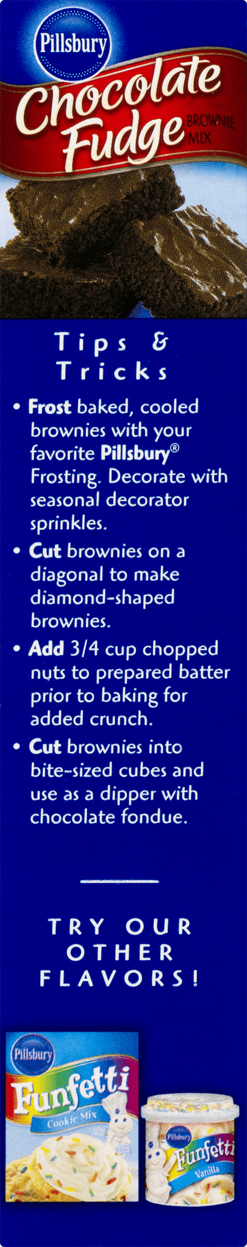 Pillsbury Chocolate Fudge Brownie Mix, 18.4 oz