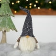 thumbnail image 2 of Northlight Plush Gnome with Wooden Nose Christmas Figure - 11" - Brown, 2 of 5