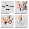 thumbnail image 2 of Ganiza Food Processor, 2-Speed Food Chopper Meat Grinder with 8 Cup Stainless Steel & 8 Cup Glass Bowls, Upgraded Button & Smart Overheat Protection, 2 of 9