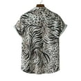 thumbnail image 5 of Eashery Mens T-Shirt Regular Fit Casual Blouse Men Button-Down Dress Shirt Shirts Khaki XL, 5 of 5