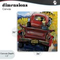 thumbnail image 4 of Stupell Industries Eclectic Wander Truck Through Wheat Grass Canvas Art, 36 x 36, by CR Townsend, 4 of 8