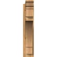 thumbnail image 2 of Ekena Millwork 6"W x 26"D x 30"H Merced Rough Sawn Traditional Outlooker, Western Red Cedar, 2 of 4